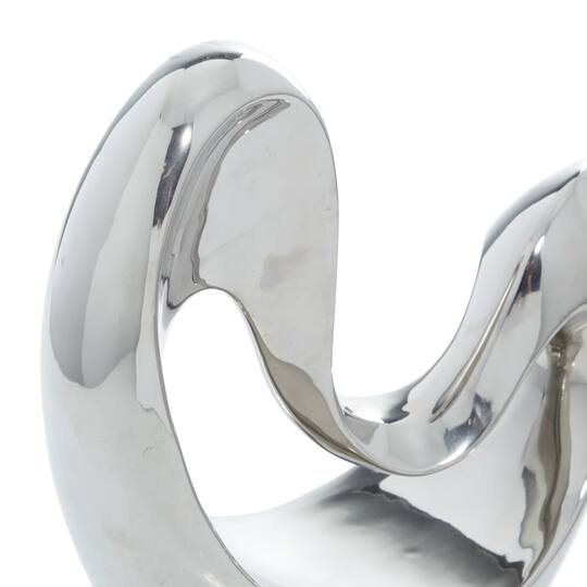14" Porcelain Modern Abstract Sculpture